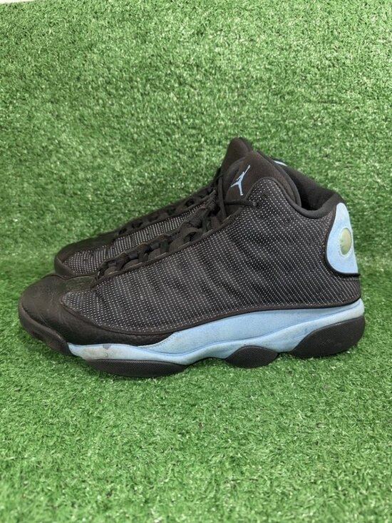 Nike Air Jordan Retro 13 UNC Black University Blue Basketball Shoes Mens Size 15 main image 5